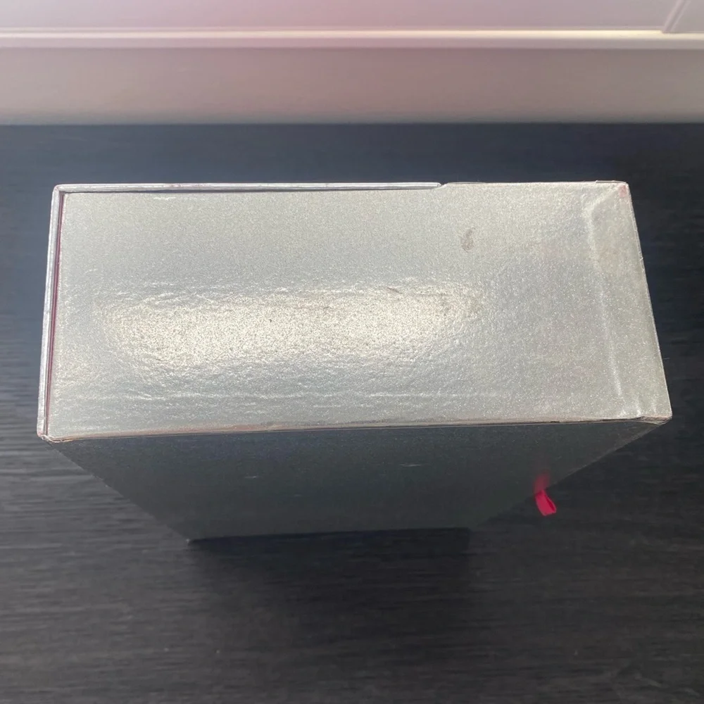 NEW HTF Victoria’s Secret Collectible Pink Silver Sparkle Storage Gift Box